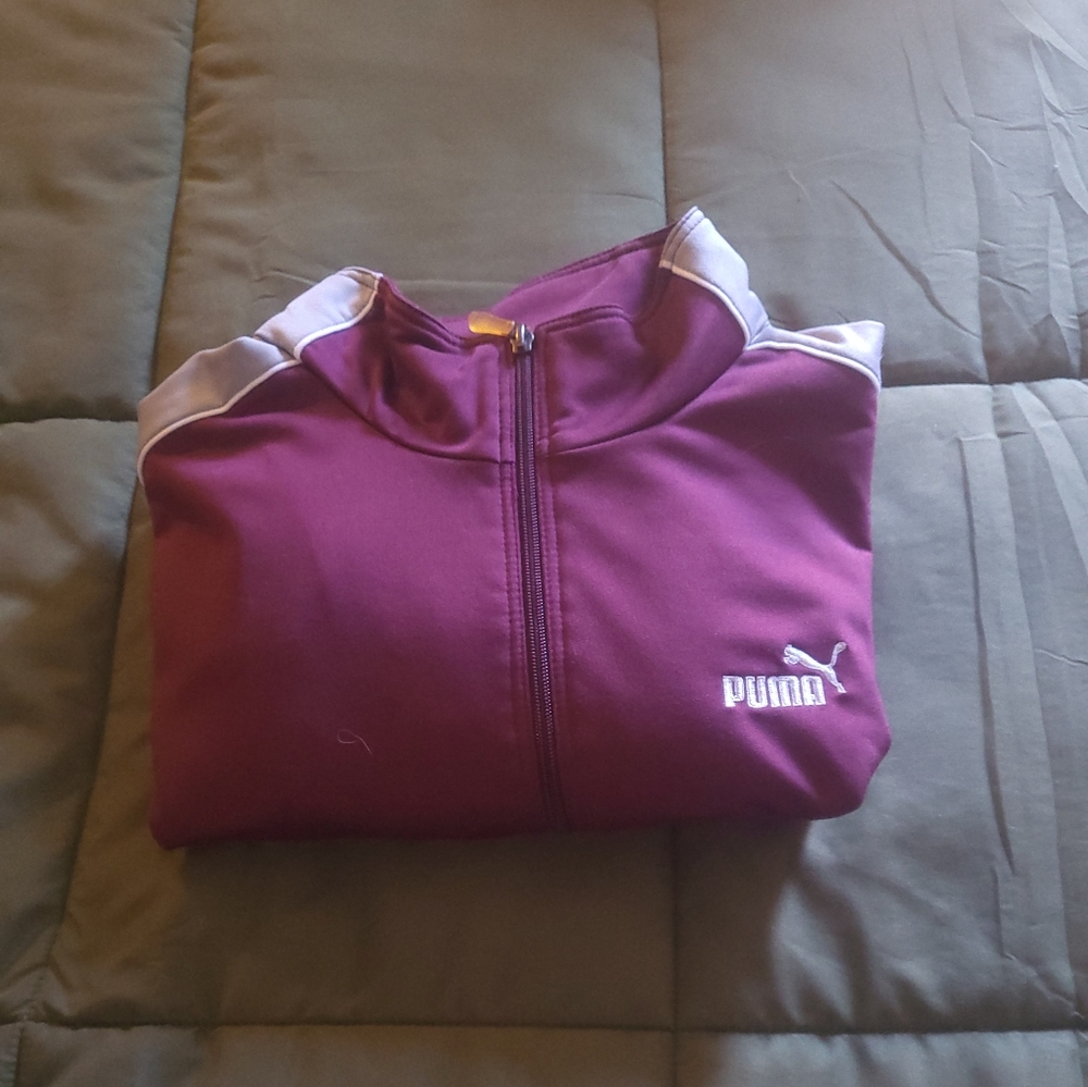 Mens puma track jacket